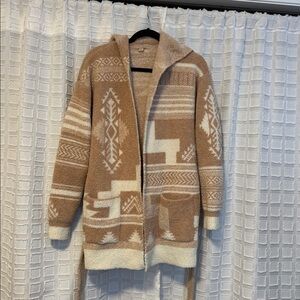 Barefoot Dreams CozyChic Tan Cardigan